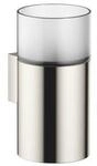 Dornbracht Glashalter 83401979-08 Wandmodell, Glas aus Kristallglas, matt, platin