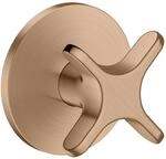 hansgrohe AXOR One Absperrventil 48771310 Unterputz, brushed red gold, mit...
