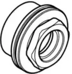 Dornbracht Verl&auml;ngerung 1287097090 f&uuml;r Up-Grundk&ouml;rper, 20 mm