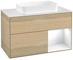 Villeroy und Boch Finion Waschtischunterschrank F661GFPC 100x60,3x50,1cm, Regal