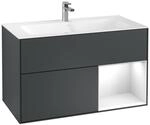 Villeroy und Boch Finion Waschtischunterschrank F040GFHG 99,6x59,1x49,8cm, Regal