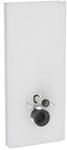 Geberit Monolith Sanit&auml;rmodul 131031TD5 Front wei&szlig;, Seitenverkleidung Aluminium
