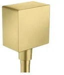 hansgrohe Axor Schlauchanschluss 36732950 eckig, mit R&uuml;ckflussverhinderer,...