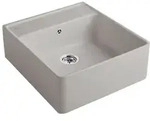 Villeroy und Boch Sp&uuml;lstein Einzelbecken 632061KD Ablaufgarnitur, Handbet&auml;tigung,