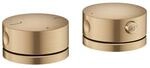 hansgrohe AXOR One 2-Loch Wannenrandarmatur 48470140 mit Thermostat, brushed...