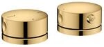 hansgrohe AXOR One 2-Loch Wannenrandarmatur 48470990 mit Thermostat, polished gold