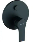 Kludi Zenta SL Wannenarmatur 487593965 Unterputzarmatur, mattschwarz