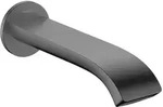 hansgrohe Vivenis Wanneneinlauf 75410340 Wandmontage, Ausladung 202mm, brushed black