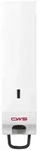 CWS Paradise Seifenspender 4002000 Cream Slim weiss, 500 ml Seifencreme, mit Panel