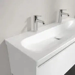 Villeroy und Boch Skyla Waschtisch 5A51C2RW 120x46cm, f&uuml;r zwei 3-Loch-Armaturen,