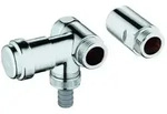 Grohe Ventil Batterie 41040000 DN 20, Anschluss links, chrom