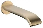 hansgrohe 75410140, hansgrohe Vivenis Wanneneinlauf 75410140 Wandmontage, Ausladung