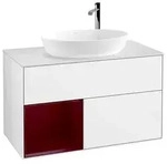 Villeroy und Boch Finion Waschtischunterschrank F891HBGF 100cm, Abdeckplatte...