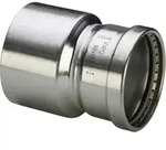 Viega Sanpress Inox XL-Reduzierst&uuml;ck 483135 76,1 x 54 mm, Stahl nichtrostend,