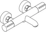 hansgrohe Ecostat Wannenthermostat 13347340 Aufputz, Ausladung 177mm, 1...