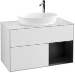 Villeroy und Boch Finion Waschtischunterschrank F901PDMT 100cm, Abdeckplatte...
