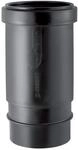 Geberit Pe Langmuffe 363700161 DN 56, mit Doppelbund und Schutzdeckel, PE-HD