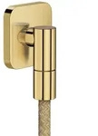 hansgrohe AXOR Wandanschluss 36739990 softsquare G1/2" Polished Gold Optic