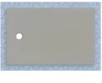 Geberit CleanFloor30 Duschfl&auml;che 551015291 bodeneben, mit Dichtvlies, 90 x 140...