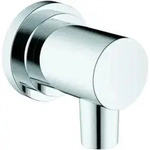 Kludi Nova Fonte Schlauch-Anschlussbogen 2054305-25 zur starren Wandmontage, chrom