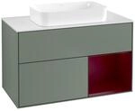 Villeroy und Boch Finion Waschtischunterschrank F661HBGM 100x60,3x50,1cm, Regal