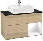 Villeroy und Boch Finion Waschtischunterschrank F122GFPC 100cm, Abdeckplatte...