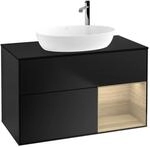Villeroy und Boch Finion Waschtischunterschrank F902PCPD 100cm, Abdeckplatte...