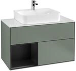 Villeroy und Boch Finion Waschtischunterschrank F111PDGM 100cm, Abdeckplatte...