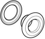 Geberit Dichtung Flansch &Uuml;berlaufkopf 241713461 Push Control,...