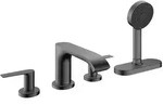 hansgrohe Vivenis Fertigmontageset 75444340 4-Loch-Wannenrandarmatur, mit sBox,