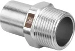 Viega Temponox Einsteckst&uuml;ck 812355 22 mm x R 3/4, Stahl, nicht rostend, R-Gewinde,