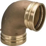 Viega Sanpress XL-Bogen 350697 76,1 mm, 90&deg;, Rotguss