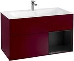 Villeroy und Boch Finion Waschtischunterschrank F040PDHB 99,6x59,1x49,8cm, Regal