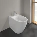 Villeroy & Boch Subway 3.0 Wand-Bidet 447100RW 37x59,5cm, 1 Hahnloch, mit...