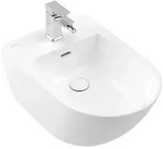 Villeroy und Boch Subway 3.0 Wand-Bidet 447000RW 37,5x56cm, 1 Hahnloch, mit