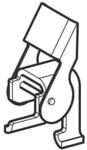 Geberit Duofix System-Schienenclip 240616001