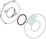 Ideal Standard Rosette UP, Chrom A963249AA