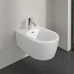 Villeroy und Boch Skyla Bidet 448200R1 37x53cm, f&uuml;r 1-Loch Armatur, mit &Uuml;berlauf,