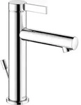 Keuco IXMO Pure Waschtischarmatur 59501011001 Ausladung 125mm, mit Ablaufgarnitur,