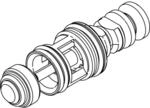 Ideal Standard Umschaltung MELANGE Bade, kpl., Chrom A962047AA