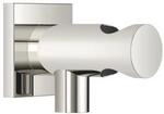 Dornbracht Wandanschlussbogen 28490970-08 mit integriertem Brausehalter, platin