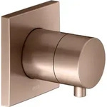 KEUCO IXMO Fertigmontageset 59541291002 rotgold geb&uuml;rstet, Unterputz-Absperrventil,