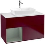 Villeroy und Boch Finion Waschtischunterschrank F771GMHB 100cm, Abdeckplatte...