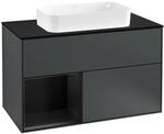 Villeroy und Boch Finion Waschtischunterschrank F242PDHG 100x60,3cm,...
