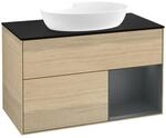Villeroy und Boch Finion Waschtischunterschrank FA22HGPC 100cm, Abdeckplatte...