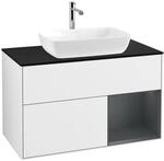 Villeroy und Boch Finion Waschtischunterschrank F782HGGF 100cm, Abdeckplatte...