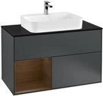 Villeroy und Boch Finion Waschtischunterschrank F362GNHG 100cm, Abdeckplatte...