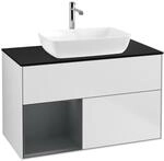 Villeroy und Boch Finion Waschtischunterschrank F772HGMT 100cm, Abdeckplatte...