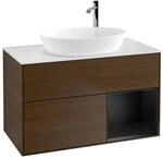 Villeroy und Boch Finion Waschtischunterschrank F901PDGN 100cm, Abdeckplatte...