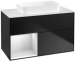 Villeroy und Boch Finion Waschtischunterschrank F651MTPD 100x60,3x50,1cm, Regal...